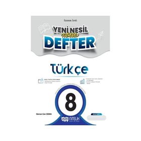 8. Sınıf Türkçe Yeni Nesil Nitelikli Defter Nitelik Yayınları