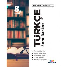 8. Sınıf Türkçe Yeni Nesil Soru Bankası-Workwin Plus Yayınları