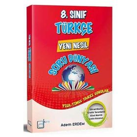 8. Sınıf Türkçe Yeni Nesil Soru Dünyası A Kare Yayınları