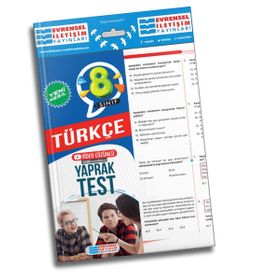 8. Sınıf Türkçe Yeni Nesil Video Çözümlü Yaprak Test-Evrensel İletişim