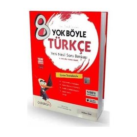 8. Sınıf Türkçe Yok Böyle Soru Bankası Çalışkan Yayınları