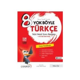 8. Sınıf Türkçe Yok Böyle Soru Bankası Çalışkan Yayınları