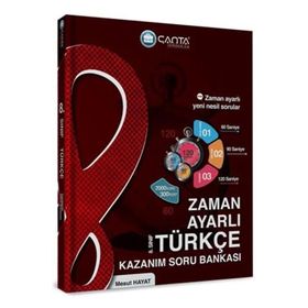 8. Sınıf Türkçe Zaman Ayarlı Kazanım Soru Bankası