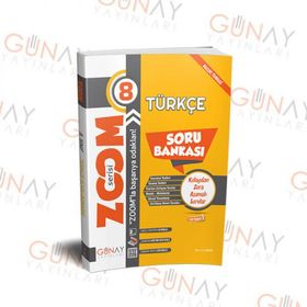 8. Sınıf Türkçe Zoom Soru Bankası Günay Yayınları