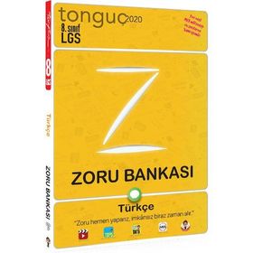 8. Sınıf Türkçe Zoru Bankası Tonguç Akademi Yayınları