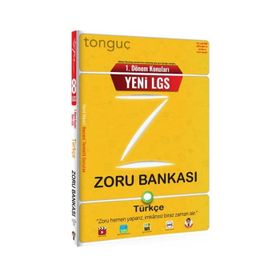 8. Sınıf Türkçe Zoru Bankası Tonguç Akademi Yayınları