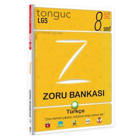 8. Sınıf Türkçe Zoru Bankası Tonguç Akademi Yayınları