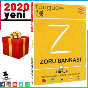 8.Sınıf Türkçe Zoru Bankası Tonguç Akedemi Yayınları