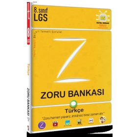 8.Sınıf Türkçe Zoru Bankası Tonguç Akedemi Yayınları