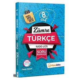 8. Sınıf Türkçe Zümre Soru Bankası Hiper Zeka Yayınları