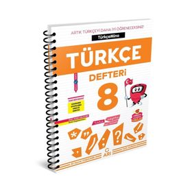 8.Sınıf Türkçemino Akıllı Türkçe Defteri Arı Yayıncılık