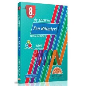 8.sınıf Üç Adım'da Fen Bilimleri Soru Bankası-Üç Adım Yayınları