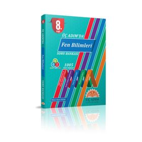 8.sınıf Üç Adım'da Fen Bilimleri Soru Bankası-Üç Adım Yayınları