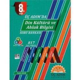 8.sınıf Üç Adım'da Fen Bilimleri Soru Bankası-Üç Adım Yayınları