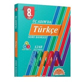 8.Sınıf Üç Adım'da Türkçe Soru Bankası-3 Adım Yayınları