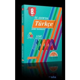 8.Sınıf Üç Adım'da Türkçe Soru Bankası-3 Adım Yayınları