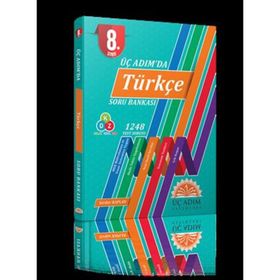 8.sınıf Üç Adım'da Türkçe Soru Bankası-Üç Adım Yayınları