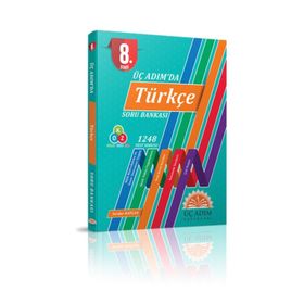 8.sınıf Üç Adım'da Türkçe Soru Bankası-Üç Adım Yayınları