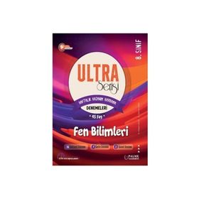 8. Sınıf Ultra Serisi Fen Bilimleri Denemeleri 45 Föy - Palme Yayıncılık