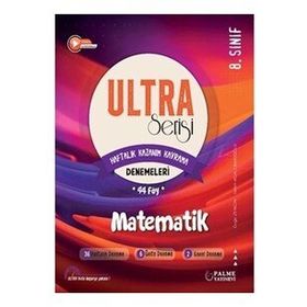 8. Sınıf Ultra Serisi Matematik Denemeleri 44 Föy - Palme Yayıncılık