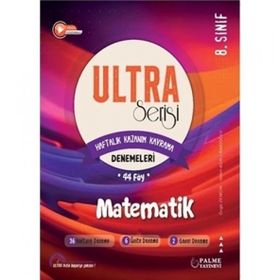 8. Sınıf Ultra Serisi Matematik Denemeleri 44 Föy - Palme Yayıncılık