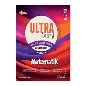 8. Sınıf Ultra Serisi Matematik Denemeleri 44 Föy - Palme Yayıncılık