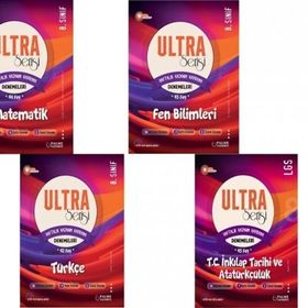 8. Sınıf Ultra Serisi Tüm Dersler Denemeleri 176 Föy - Palme Yayıncılık