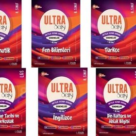 8. Sınıf Ultra Serisi Tüm Dersler Denemeleri 266 Föy - Palme Yayıncılık