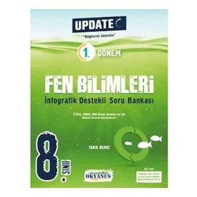 8. Sınıf Update 1. Dönem İnfografik Destekli Fen Bilimleri Soru Bankası