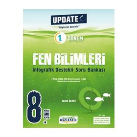 8. Sınıf Update 1. Dönem İnfografik Destekli Fen Bilimleri Soru Bankası