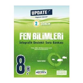 8. Sınıf Update 2. Dönem İnfografik Destekli Fen Bilimleri Soru Bankası