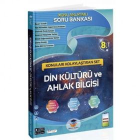 8. Sınıf Video Çözümlü Din Kültürü ve Ahlak Bilgisi Konu Anlatımlı Soru Bankası