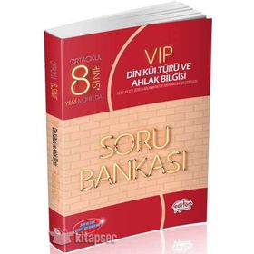8. Sınıf Vip Din Kültürü Ve Ahlak Bilgisi Soru Bankası Editör Yayınları