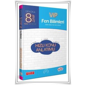 8. Sınıf VIP Fen Bilimleri Konu Anlatımlı Editör Yayınları
