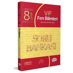 8. Sınıf VIP Fen Bilimleri Soru Bankası Editör Yayınları