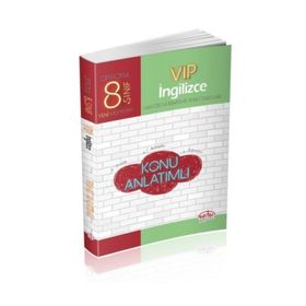 8. Sınıf VIP İngilizce Konu Anlatımlı Editör Yayınları