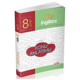 8. Sınıf VIP İngilizce Konu Anlatımlı Editör Yayınları