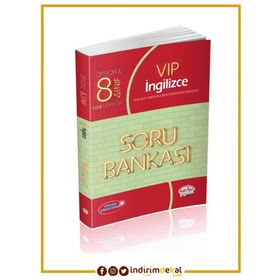 8. Sınıf VIP İngilizce Soru Bankası Editör Yayınları