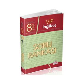 8. Sınıf VIP İngilizce Soru Bankası Editör Yayınları