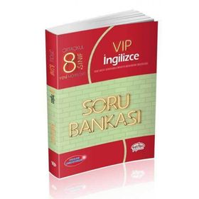 8. Sınıf VIP İngilizce Soru Bankası Editör Yayınları