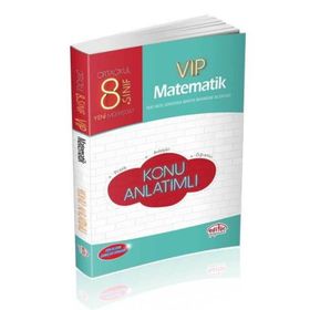 8. Sınıf VIP LGS Matematik Soru Bankası-Editör Yayınları