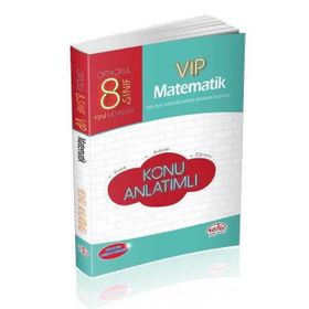 8. Sınıf VIP Matematik Konu Anlatımlı - Editör Yayınları