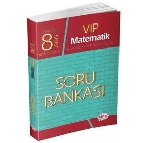 8. Sınıf Vip Matematik Soru Bankası Komisyon Editör Yayınları