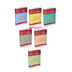 8. Sınıf Vip Soru Bankası Seti 6 Kitap Editör Yayınları