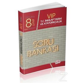 8. Sınıf Vip T.C. İnkılap Tarihi ve Atatürkçülük Soru Bankası - Serkan Karabulut Dinçer Üge
