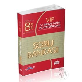 8. Sınıf Vip T.C. İnkılap Tarihi ve Atatürkçülük Soru Bankası - Serkan Karabulut Dinçer Üge