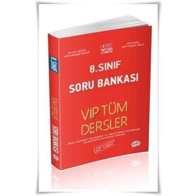 8. Sınıf VIP Tüm Dersler Soru Bankası Editör