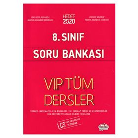 8. Sınıf VIP Tüm Dersler Soru Bankası Editör