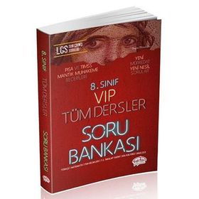 8. Sınıf VIP Tüm Dersler Soru Bankası Editör