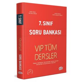 8. Sınıf VIP Tüm Dersler Soru Bankası Kırmızı Editör Yayınları